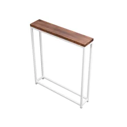 Konsola, toaletka z drewnianym blatem  SK2